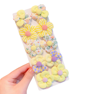 Hoa hoạt hình dây buộc tóc buộc tóc co giãn buộc tóc đuôi ngựa cho đầy màu sắc cho nữ mối quan hệ Dây Buộc Tóc scrunchy