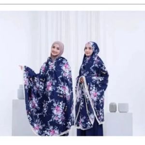 MUKENA MOTIF BUNGA SAKURA DEWASA //MUKENA KEKINIAN//MUKENA VIRALL KEKINIAN// MUKENA SAKURA JUMBO XXL