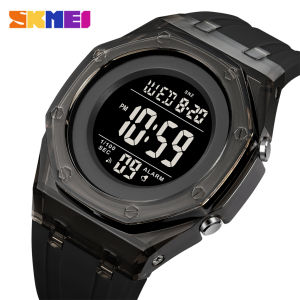 Jam Tangan Pria Digital SKMEI 2063 Black Black Water Resistant 30M