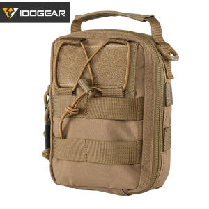 IDOGEAR Tactical Med Pouch FA Pouch MOLLE camo pouch EMT Utility Pouch Outdoor Supplies