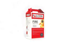 Falcon 3-in-1 Home Fire Safety Kit (Smoke Alarm Made in Ireland) *5 Years Warranty for Smoke Alarm*