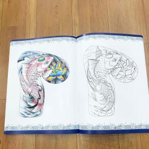 Mẫu hình xăm Catolo cá chép với 36 hình khác nhau