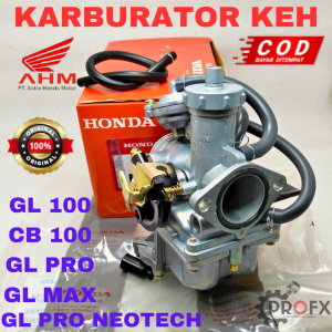 KARBURATOR HONDA KEH GL PRO 100 MAX NEOTECH CB CARBU KEIHIN KUALITAS ORIGINAL AHM ASLI CARBURETOR