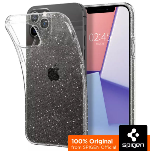 SPIGEN Case for iPhone 12 Series Case [Liquid Crystal] Clear Flexible TPU and Durable Shock Absorption Case Compatible with iPhone 12 Pro Max Case / iPhone 12 Pro Case / iPhone 12 Case / iPhone 12 Mini Case