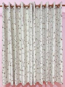 New ผ้าม่าน ม่านประตู ผ้าม่านห้องนอน ห้องรับแขก ม่านหน้าต่าง สีทึบกันแสงดีเยี่ยม กันยูวี 95%  จำนวน 1 ผืน ผ้าม่านราคาถูก