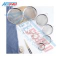 Aksesoren Saringan Stainless Steel [1 Pcs] / Penyaring Gorengan Air Kopi Teh Jeruk Tepung Kelapa Stainless 10 / 12 / 14 / 16 / 18 / 20 / 22 Cm / Serokan Masak Alat Penggorengan Dapur Besar Kecil. 