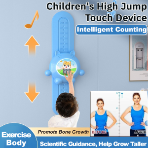 Childrens High Jump Touch Device Kids Jump Touch Height Device Training with Sound Light Adjustable Kid Jump Touch Height Device