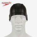 Speedo Men & Women's Fitness Swim Caps Pace- Black - 8-720640001. 