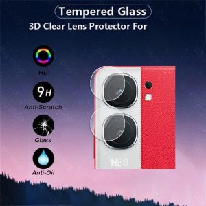 2in1สำหรับ IQOO Neo9s Pro Neo9 Neo 9 S Neo9sPro 9SPro Neo9Pro หน้าจอ9 S 5G กระจกนิรภัยป้องกันปลดล็อคลายนิ้วมือป้องกันชัดเจนแบบ HD โปร่งใสฟิล์มป้องกันเลนส์กล้องถ่ายรูป