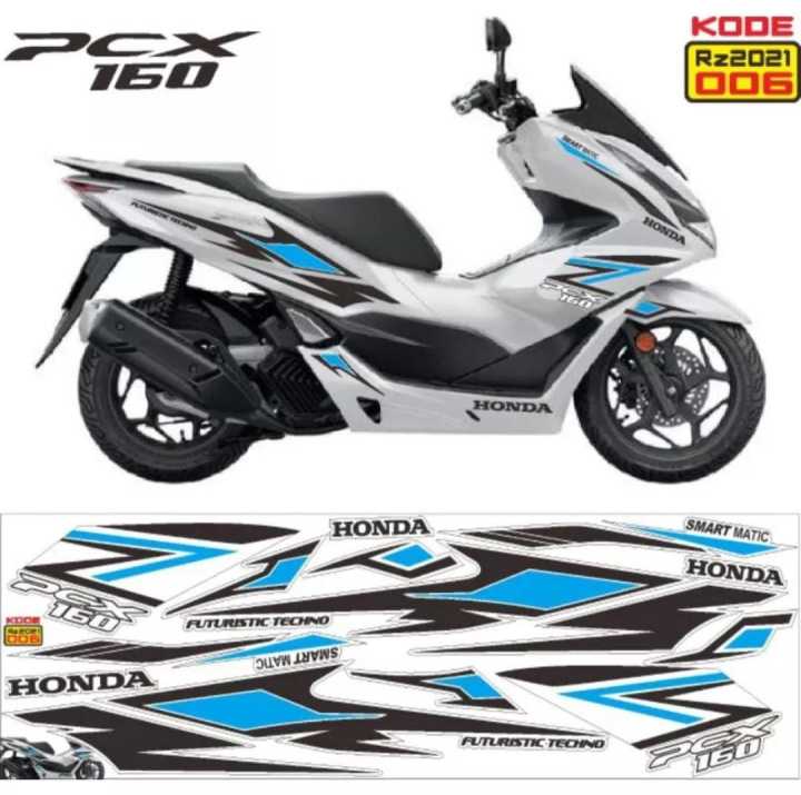 [COD]striping PCX/decal sticker pcx/stiker motor pcx 160/Lis polet ...