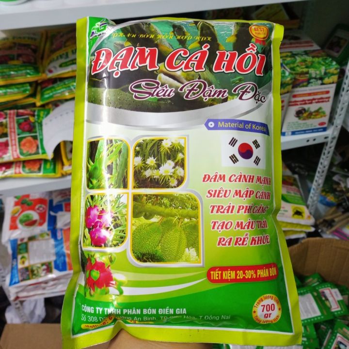 Phân bón hữu cơ Đạm cá hồi Siêu đậm đặc Mập Cành, Đâm chồi, Kích rễ ...