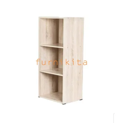 RAK BUKU SERBAGUNA KAYU SUSUN 3 RSS [PARCIL]