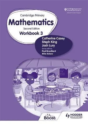 CAMBRIDGE PRIMARY MATHEMATICS WORKBOOK 3 2ND EDITION - 9781398301184 - HODDER EDUCATION - SPEEDBOOKS.MY