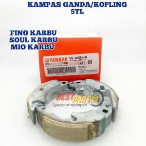 kampas ganda/kopling yamaha 5tl fino karbu soul karbu mio karbu kualitas original ori asli bermutu memiliki kualitas yang bagus ygp