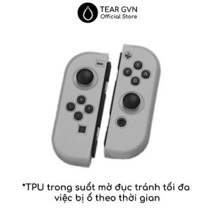 Ốp dẻo TPU Orange Monster bảo vệ thân máy và Joy-con cho Nintendo Switch Oled