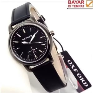Jam Tangan Wanita Oxford Original Cewek /Pria Anti Air Fashion Mewah Terbaru Body Stainless Tali Kulit/Karet Terbaru.