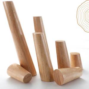 4pcs/set Wooden Furniture Legs for Sofa Bed Couch Tables TV Cabinets Feet Oblique Straight Feets