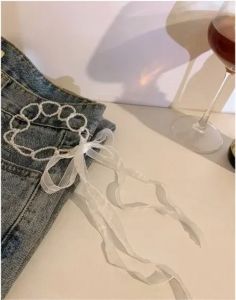 Korean Pearl Headband Girls Women Lace Headwear Lace Sweet Princess Hair Headdress Party Wedding Children Hairband Accessories