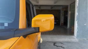 OnlyF U JeCar Car ABS Ox Horn Style Reversing Mirror For Ford Bronco 2021 UP External Rearview Mirror 9N5Q1