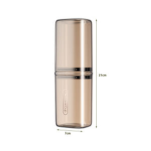 Portable Travel Toothbrush Toothpaste Makeup Storage ContainerMouthwash Cup