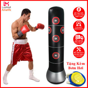 Bao Trụ Đấm Bốc Tự Cân Bằng PURE BOXING Chính Hãng Amalife – Cao 160cm x 48cm
