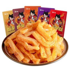 Yanjin Shop Konjac Tripe Spicy Konjac Shredded 30 packets of vegetarian meat Instant satiety snack