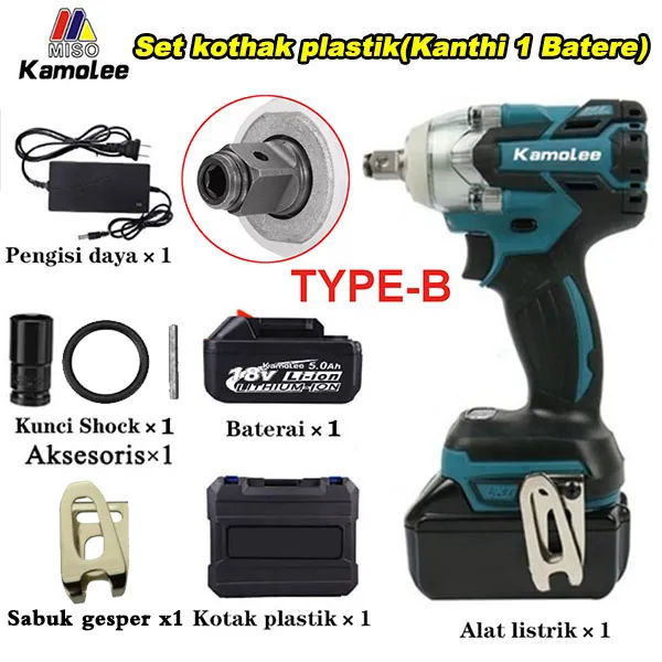 Harga terendah online Kamolee Tool DTW285/DTW700 Impact Wrench - Main Image