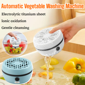 Automatic Vegetable Washing Machine Wireless Fruit And Vegetable Washer Ultrasonic Fruit Purifier Home Kitchen Appliance