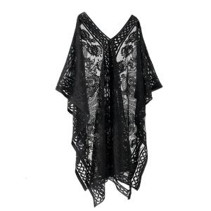 Phụ nữ thời trang bãi biển bao gồm up xuyên thấu Sheer Bộ Đồ Tắm coverup Ánh sáng trọng lượng thoải mái áo tắm bao gồm lên cho bãi biển