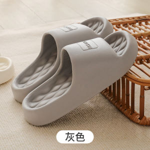Free Shipping WomenS Summer Slippers For Home Use Non-Slip For Bathroom And Bathing CoupleS Thick-Soled Home Sandals MenS Summer Simple Slippers