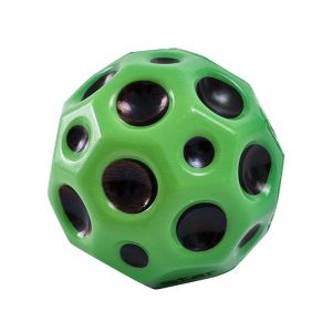 PU Foam Solid Porous Bouncing Space Ball Super High Pop Bouncing Ball To Improve Hand-Eye Coordination Children Toy Jumping Ball