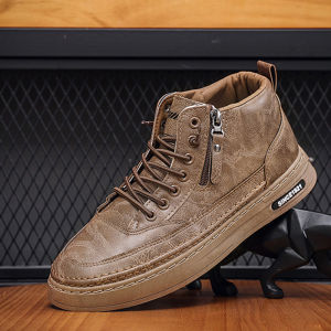 รองเท้าลำลอง รองเท้าบูทมาร์ตินลําลองผู้ชาย พื้นหนานุ่มเท้าใส่สบาย หนังสวยมากๆ ส่งไว