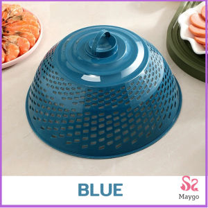 ฝาชีครอบอาหาร ฝาชีพลาสติก ป้องกันแมลงวัน สามารถใช้ 2 แบบ ใช้เป็นที่ล้างผัก ผลไม้ได้ สําหรับโต๊ะอาหาร food cover