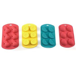LINSBAYWU Craft Silicone Soap Pineapple Bakeware Lemon Fruit Shaped Watermelon Baking Tool Cake Decoration Chocolate Making Jelly Mold