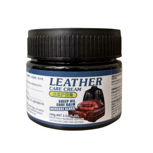 Leather Restoration Cream Deep Nourishing for Car Seat Leather Bag Sofa Shoe
