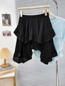 COD little fairy skirt summer new irregular white lace anti-light cake skirt 94382026 new product
