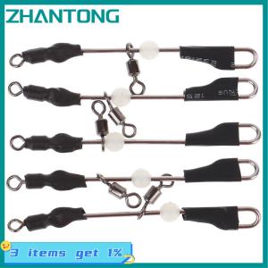 ZHANTONG 5pcs Fishing Connector Temporales Enganches Rapidos Para Kolay Atma Aparati
