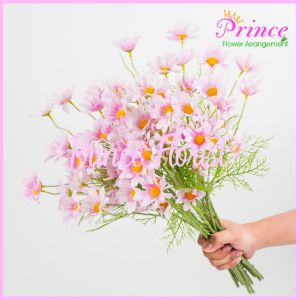 Bunga Aster Cemara Panjang Artificial Flowers Daisy Chamomile Krisan Besar 7cm Premium Tanaman Hias Bouquet Buatan Bunga Dekorasi Pernikahan atau Wedding DIY Karangan Bunga Ruang Tamu Rumah Import Murah Berkualitas