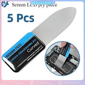 1PC Metal Opening Pry Sheet Stainless Steel Thin Sheet Opening Tool for Mobile Phones Tablets Frame Curved Screens