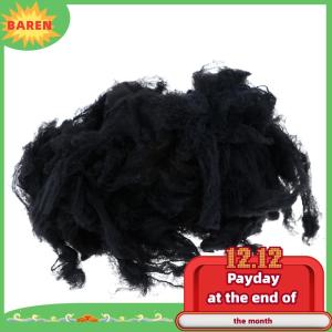 BAREN 50 100 cái lưới tóc cho nữ Mũ tóc giả lưới đen viền đàn hồi vô hình