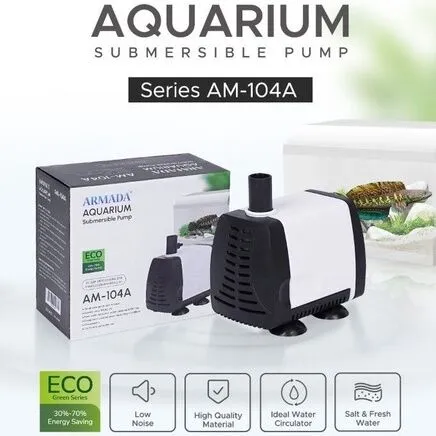 pompa aquarium celup water pump ARMADA AM 104 A 104A low watt