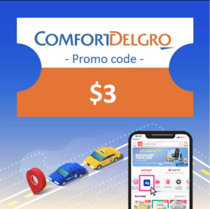 [80 LazCoins] Redeem with LazCoins - SGD3 ComfortDelGro Promo Code (1 Redemption Only Limited Stock Available)