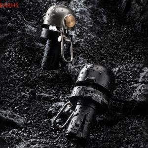 EOY กระดิ่งกริ่งจักรยานอลูมิเนียมอัลลอยแบบปลั๊ก80dB เสียงดังอุปกรณ์เสริมสำหรับการขี่จักรยาน1ชิ้น