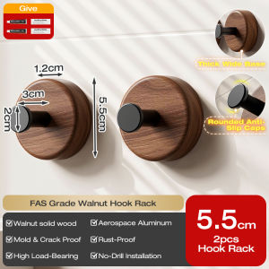 GUWOO No Drill Log Hair Dryer Bracket Toilet Perforation-Free Hair Dryer Hanger Hair Dryer Storage Rack Storage Rack
