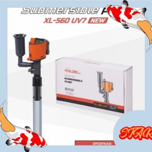 POMPA AQUARIUM XILONG XL 560 POMPA CELUP DAN UV 7 watt AQUARIUM