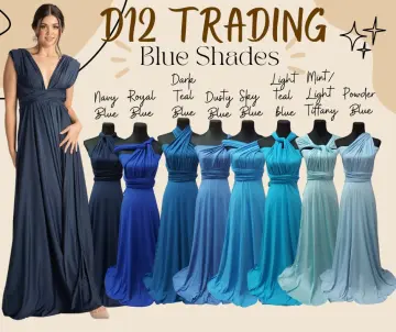 Blue shades dresses hotsell