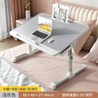 Foldable lifting bed small table home study desk simple bedroom computer bay window dormitory student small table