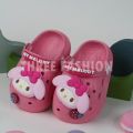 Three Fashion Online Store Sanrio Family Kuromi Melody Cartoon Kids Selipar Shoes Girl and Boy Budak Lelaki Perempuan Kanak-Kanak Sandal Selipar Outdoors Summer Kasut Budak Lelaki Seliper. 