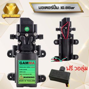 มอเตอร์ปั้ม 10.5บาร์ แถมฟรี วอลุ่ม ปั้มเครื่องพ่นยา เครื่องพ่นยาแบตเตอรี่ ปั้มเดี่ยวแบบสวม พ่นหมอก พ่นแรง พ่นไกล ของแท้