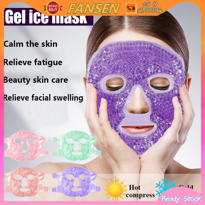 Gel Ice Pack Face Mask Cold and Hot Pack Cool Down To Remove Edema Ice Pack Face Beauty Mask Eye